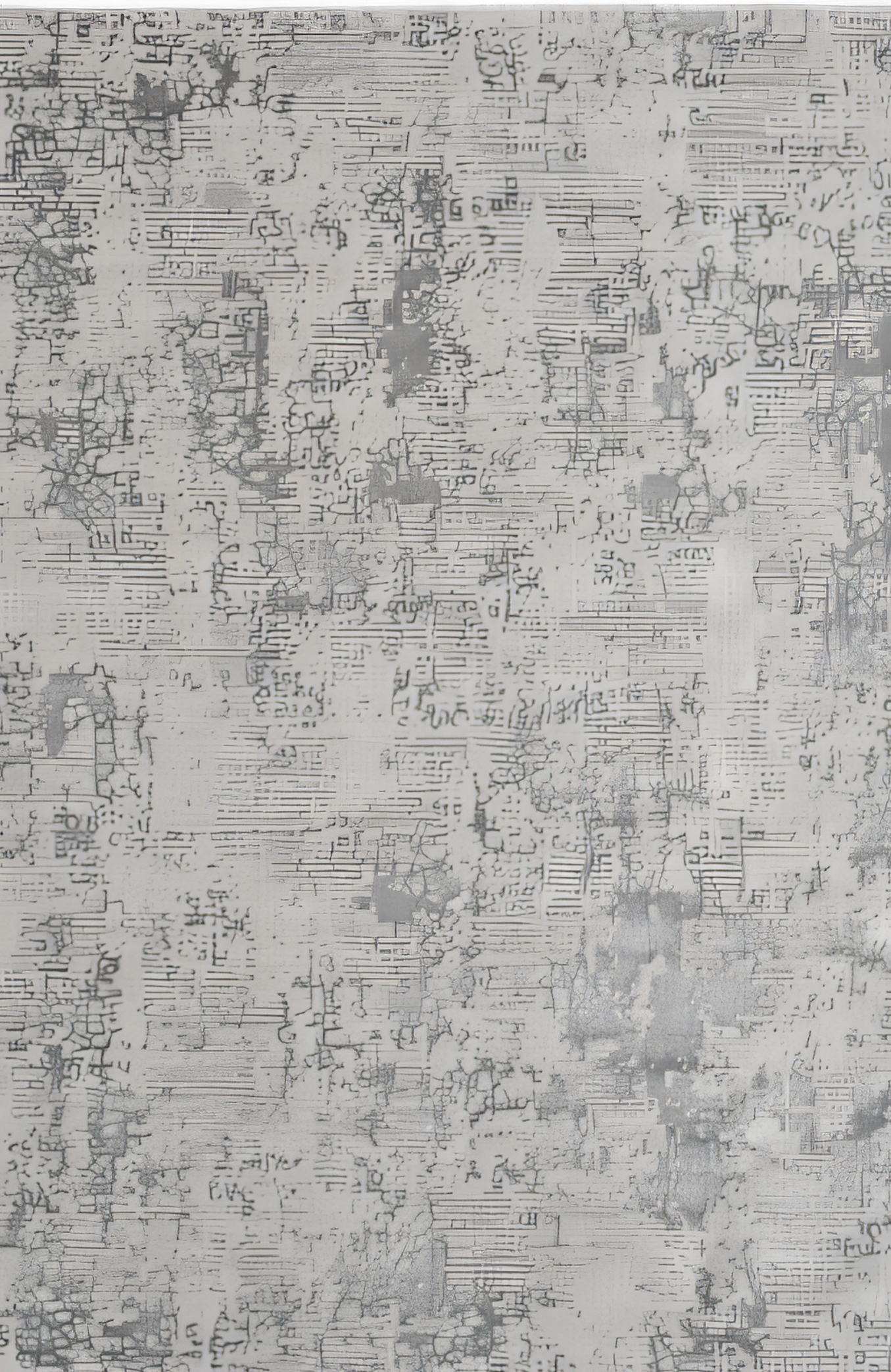 Teppich - Terra Grau meliert