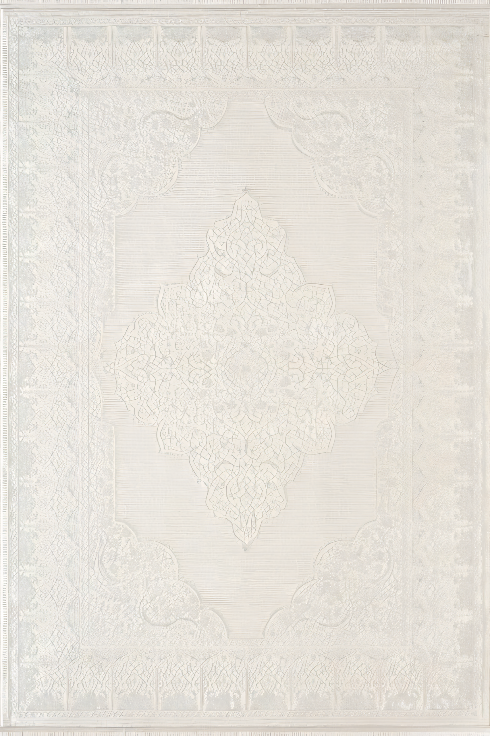 Teppich - Velvet Oriental (Weiß)